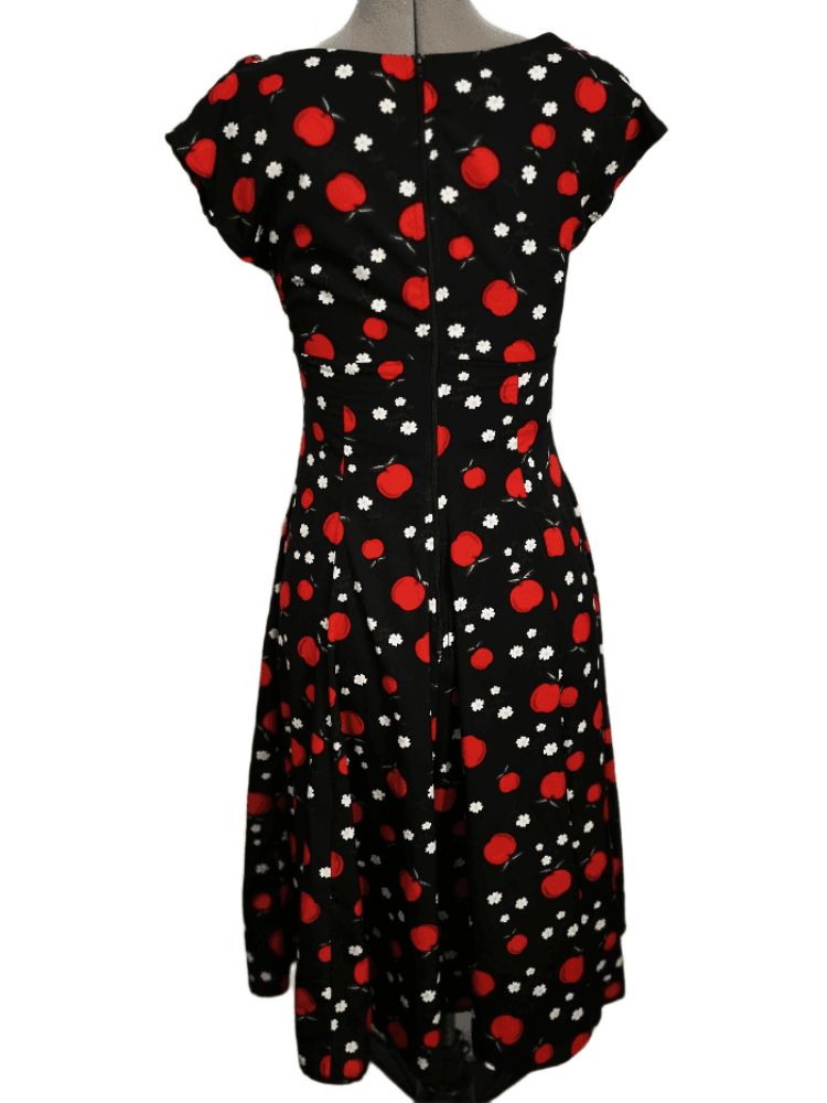Hell bunny vixen polka dot dress discount