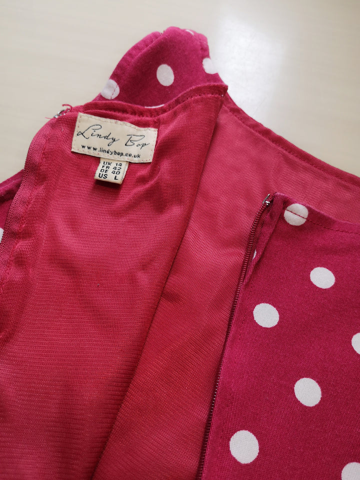 Lindy Bop Polka Dot Swing Dress – Galaxy Kustoms