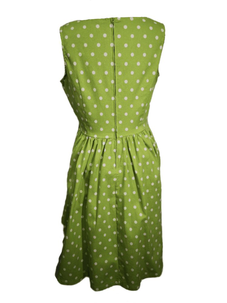 Lindy Bop Polka Dot Swing Dress Galaxy Kustoms Lindy Bop Polka Dot Swing Dress Galaxy Kustoms